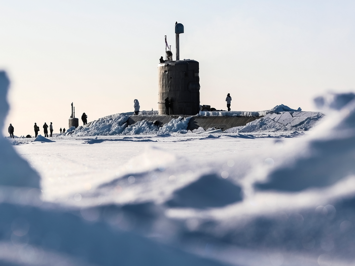 HMS Trenchant S91 Trafalgar Class Submarine Arctic Photo Print - Posters, Prints, & Visual Artwork - by Hampshire Prints (image 1 of 9)