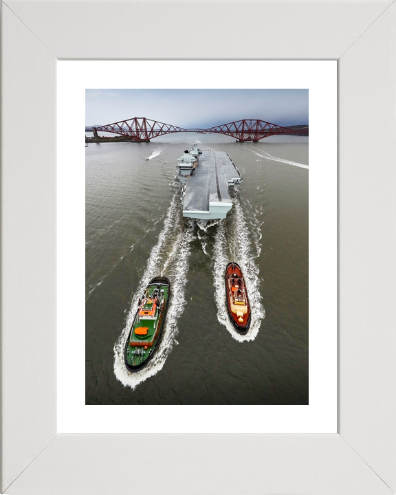 HMS Queen Elizabeth R08 Queen Elizabeth Class Aircraft Carrier April 2019 Photo Print - Posters, Prints, & Visual Artwork - by Hampshire Prints (image 4 of 9)