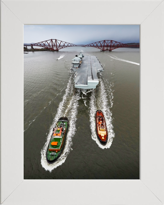 HMS Queen Elizabeth R08 Queen Elizabeth Class Aircraft Carrier April 2019 Photo Print - Posters, Prints, & Visual Artwork - by Hampshire Prints (image 5 of 9)