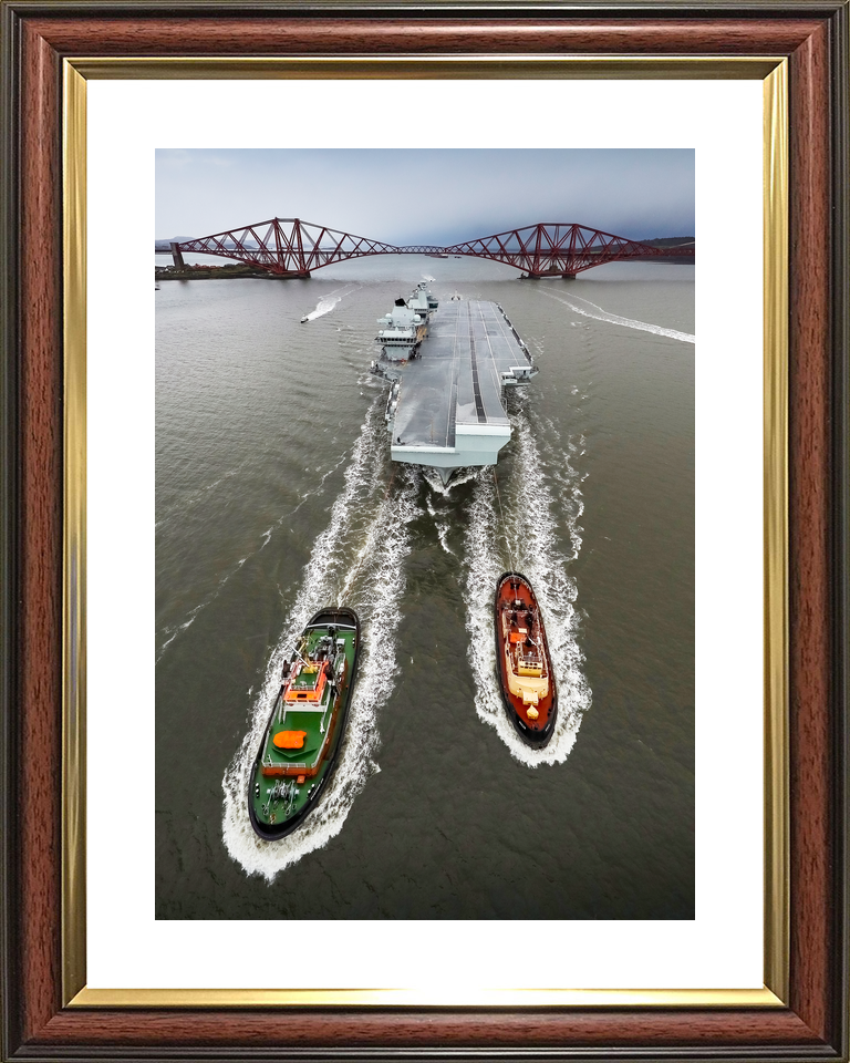 HMS Queen Elizabeth R08 Queen Elizabeth Class Aircraft Carrier April 2019 Photo Print - Posters, Prints, & Visual Artwork - by Hampshire Prints (image 8 of 9)
