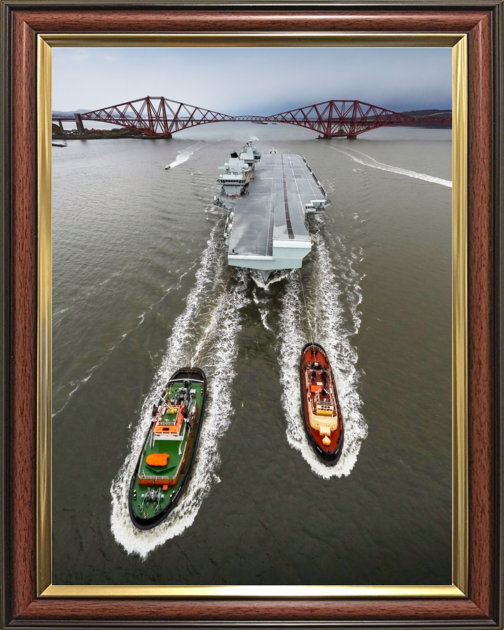 HMS Queen Elizabeth R08 Queen Elizabeth Class Aircraft Carrier April 2019 Photo Print - Posters, Prints, & Visual Artwork - by Hampshire Prints (image 9 of 9)
