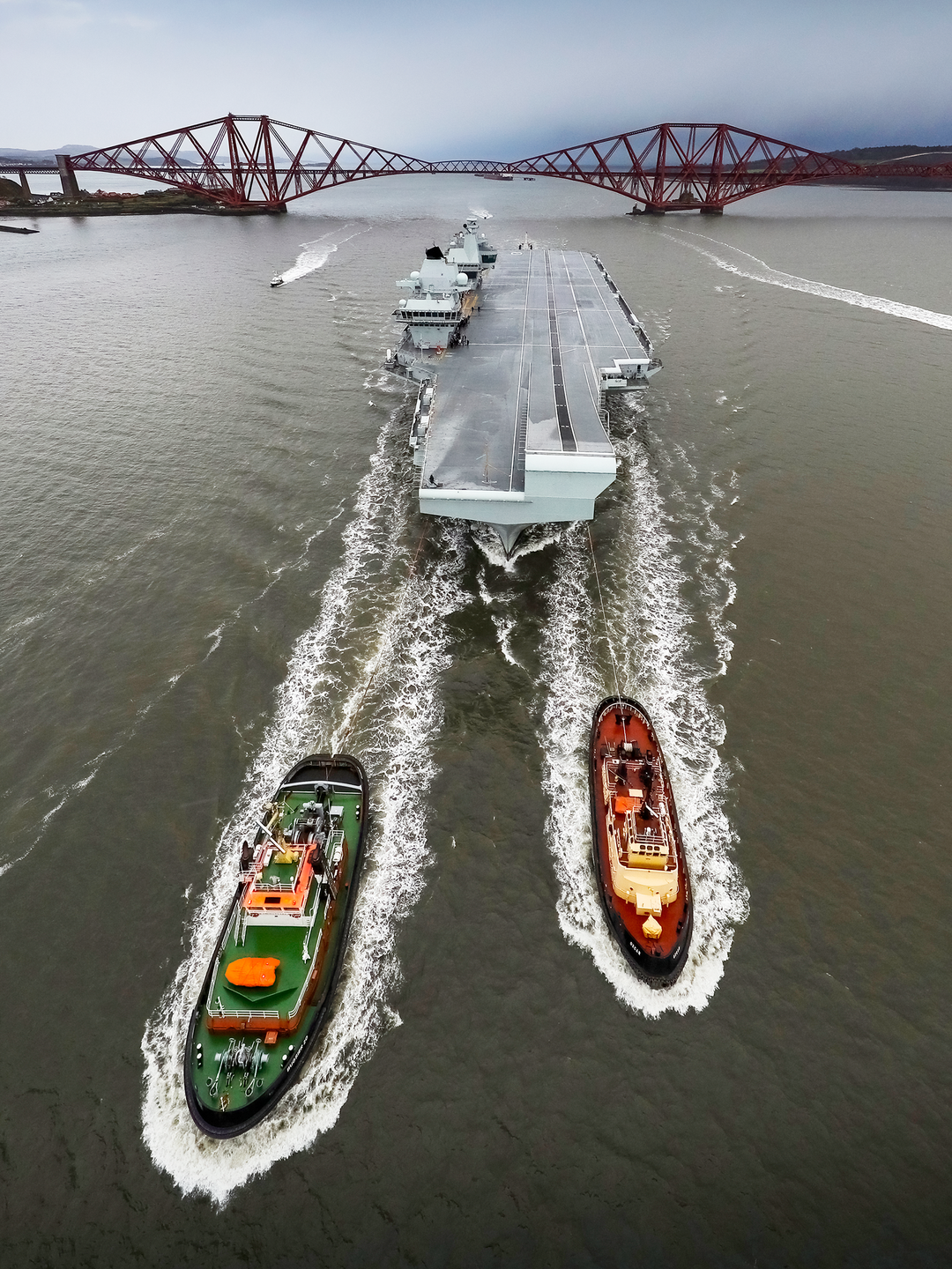 HMS Queen Elizabeth R08 Queen Elizabeth Class Aircraft Carrier April 2019 Photo Print - Posters, Prints, & Visual Artwork - by Hampshire Prints (image 1 of 9)