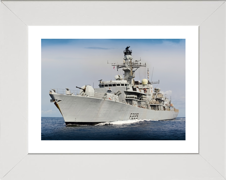 HMS Lancaster F229 Type 23 Frigate 2015 Low Port Bow View Photo Print - Posters, Prints, & Visual Artwork - by Hampshire Prints (image 4 of 9)