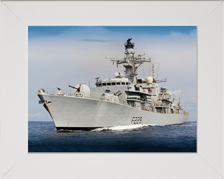 HMS Lancaster F229 Type 23 Frigate 2015 Low Port Bow View Photo Print - Posters, Prints, & Visual Artwork - by Hampshire Prints (image 5 of 9)