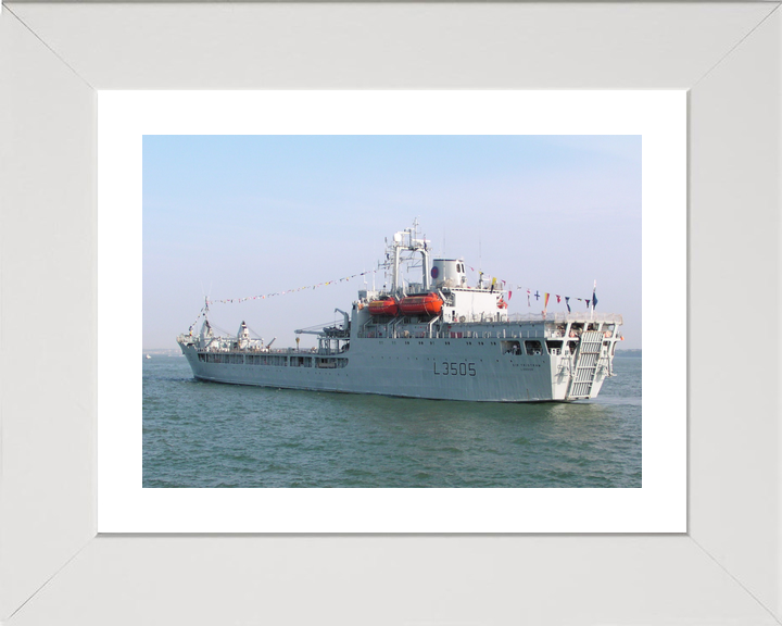 RFA Sir Tristram L3505 Round Table Class Ship June 2005 Port Quarter View Photo Print - Posters, Prints, & Visual Artwork - by Hampshire Prints (image 4 of 9)