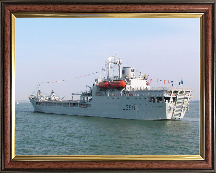 RFA Sir Tristram L3505 Round Table Class Ship June 2005 Port Quarter View Photo Print - Posters, Prints, & Visual Artwork - by Hampshire Prints (image 9 of 9)