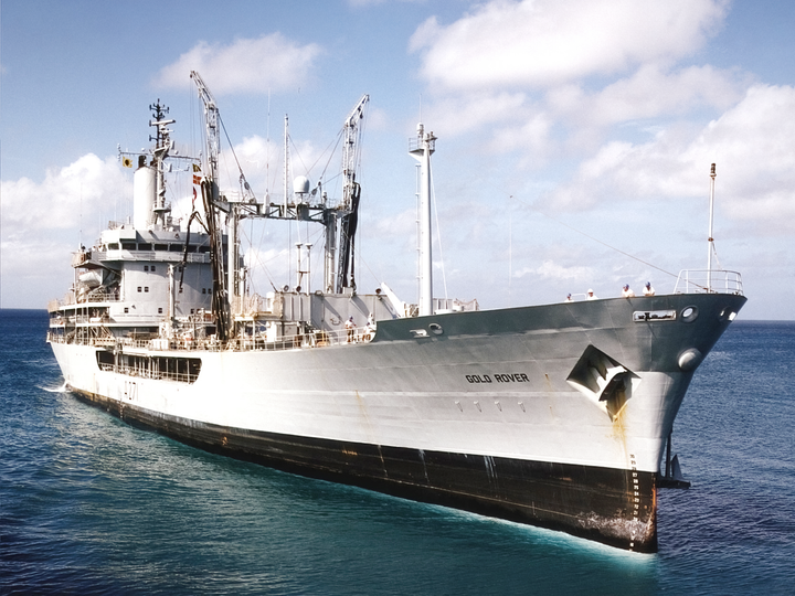 RFA Gold Rover A271 Rover Class Tanker December 2004 Photo Print - Posters, Prints, & Visual Artwork - by Hampshire Prints (image 1 of 9)