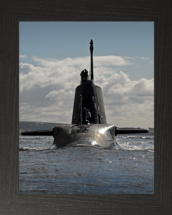 HMS Ambush S120 Submarine | Photo Print | Framed Print | Astute Class | Royal Navy Hampshire Prints