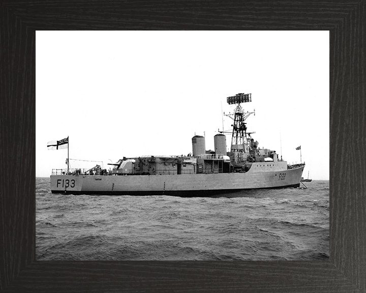 HMS Tartar (F133) Photo Print - At Sea 1963 - Royal Navy Tribal Class Frigate