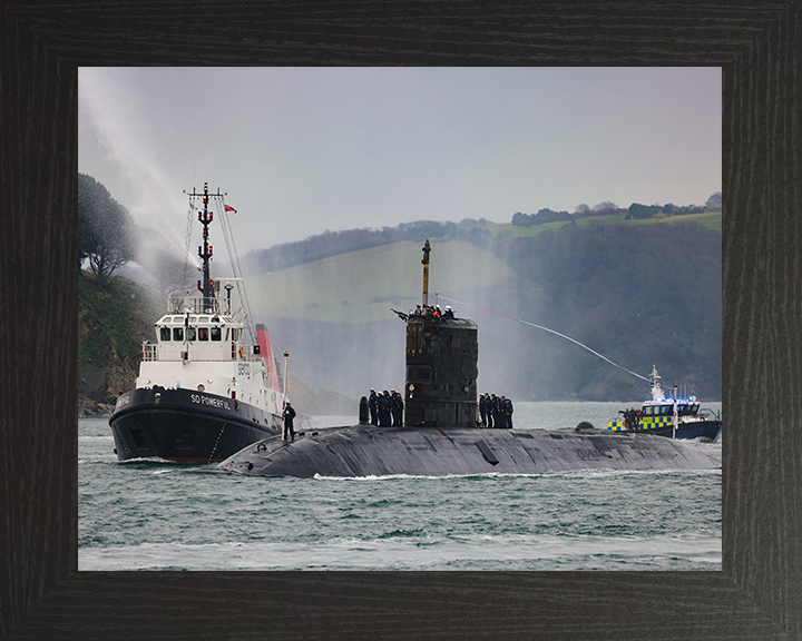 HMS Triumph (S93) Photo Print - Paying Off 2024 - Royal Navy Trafalgar Class Submarine