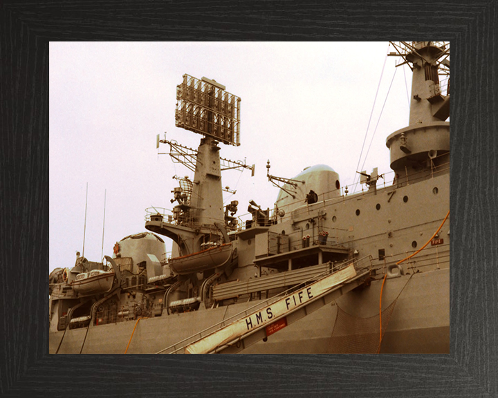 HMS Fife D20 | Photo Print | Framed Print | Poster | County Class | Destroyer | Royal Navy Hampshire Prints