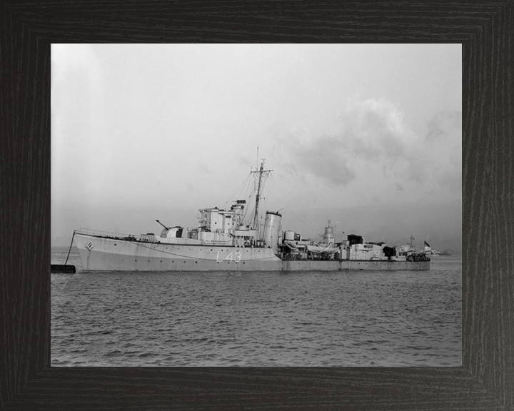 HMS Blackmore L43 | Photo Print | Framed Print | Hunt Class | Destroyer | Royal Navy Hampshire Prints