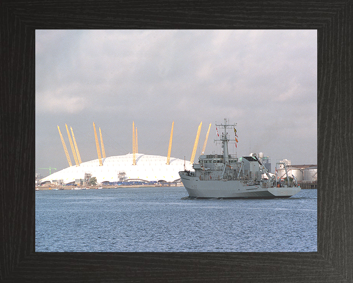 HMS Roebuck (H130) Photo Print - Millenium Dome - Royal Navy Coastal Survey Vessel
