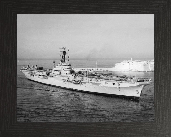 HMS Theseus R64 Royal Navy Colossus class aircraft carrier Photo Print or Framed Print - Hampshire Prints