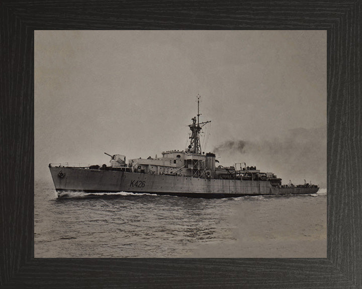 HMS Loch Achray K426 Royal Navy Loch class frigate Photo Print or Framed Print - Hampshire Prints