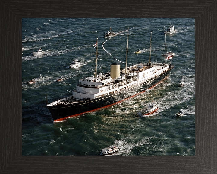 HMY Britannia Royal Yacht paying off Photo Print or Framed Photo Print Hampshire Prints