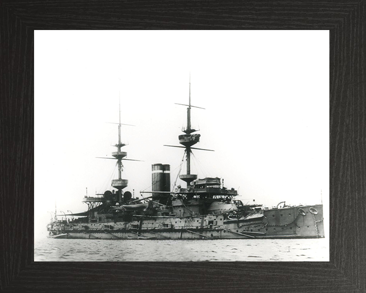 HMS Hannibal (1896) | Photo Print | Framed Print | Majestic Class | Pre Dreadnought | Royal Navy Hampshire Prints