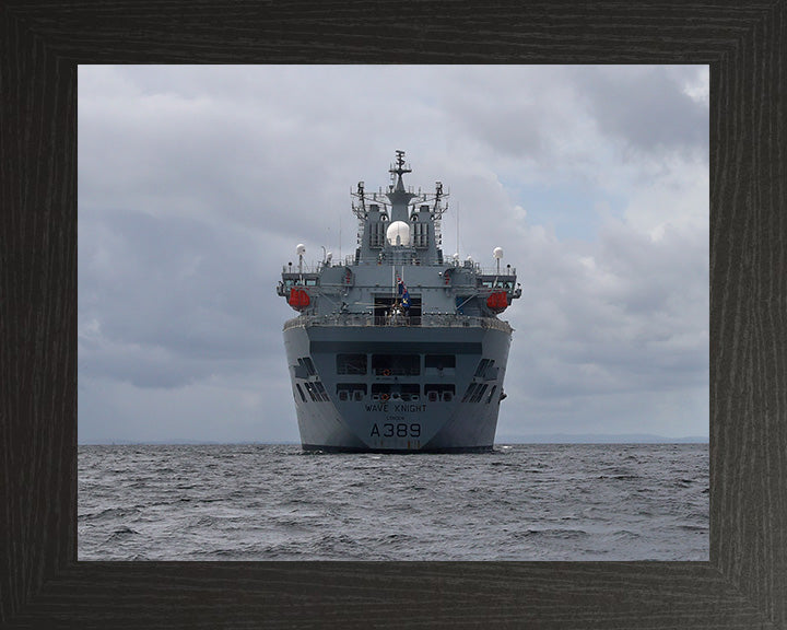 RFA Wave Knight A389 | Photo Print | Framed Print | Wave class | Fleet Tanker | Royal Fleet Auxiliary Hampshire Prints