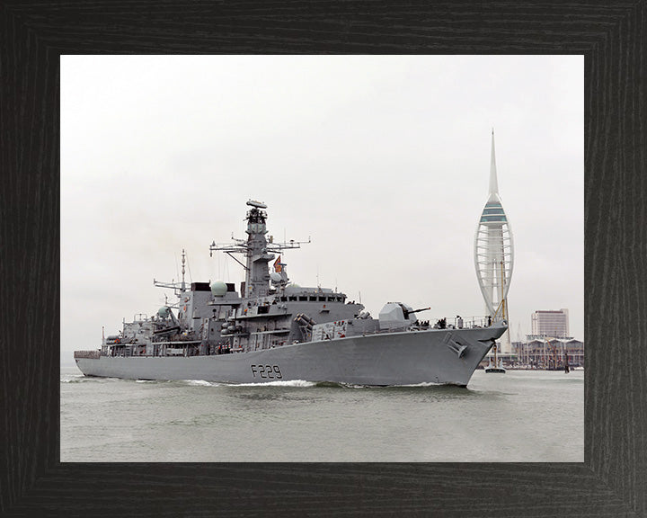 HMS Lancaster F229 Royal Navy Type 23 frigate Photo Print or Framed Print - Hampshire Prints