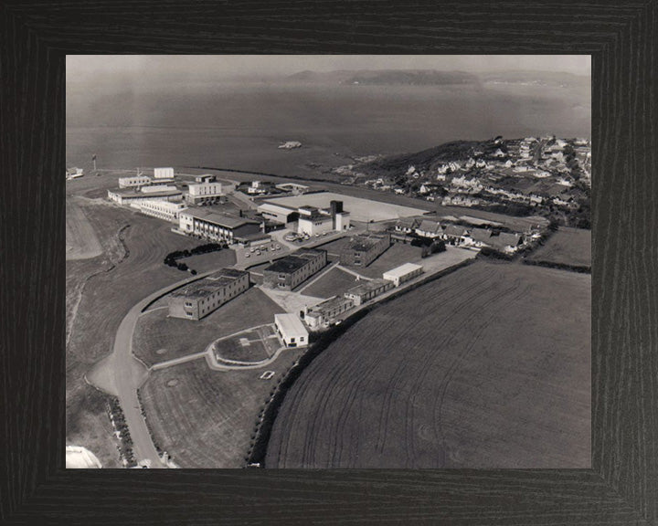 HMS Cambridge shore establishment Aerial Photo Print or Framed Photo Print - Hampshire Prints