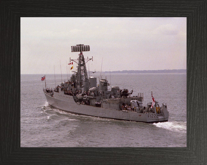 HMS Gurkha F122 Royal Navy Tribal class frigate Photo Print or Framed Print - Hampshire Prints