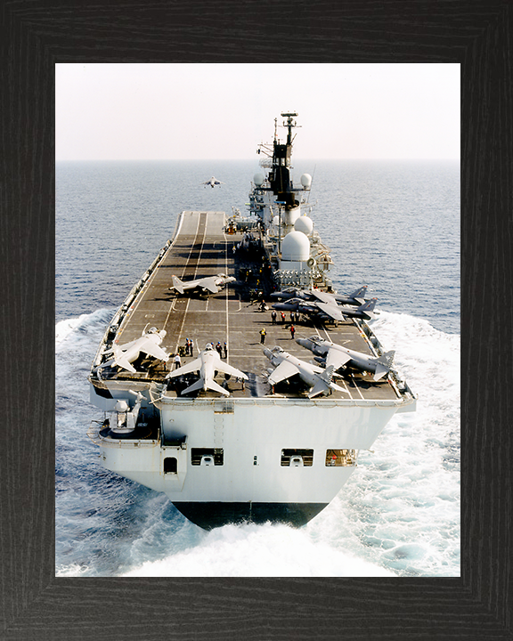 HMS Illustrious R06 | Photo Print | Framed Print | Invincible Class | Aircraft Carrier | Royal Navy Hampshire Prints