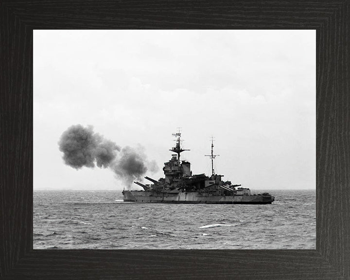 HMS Warspite (03) Royal Navy Queen Elizabeth class battleship Photo Print or Framed Print - Hampshire Prints