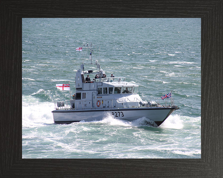HMS Pursuer P273 Royal Navy Archer Class P2000 Patrol Vessel Photo Print or Framed Photo Print - Hampshire Prints