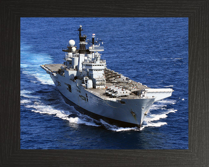 HMS Illustrious R06 | Photo Print | Framed Print | Invincible Class | Aircraft Carrier | Royal Navy Hampshire Prints
