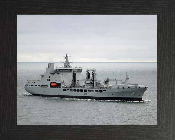 RFA Tidespring A136 | Photo Print | Framed Print | Tide class | Tanker | Royal Fleet Auxiliary Hampshire Prints