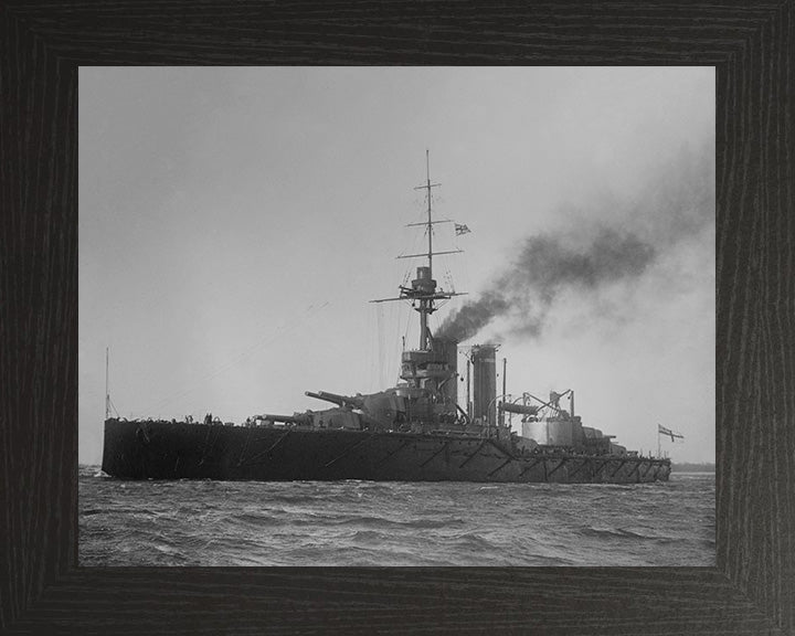 HMS Audacious 1912 | Photo Print | Framed Print | King George V Class | Battleship | Royal Navy Hampshire Prints