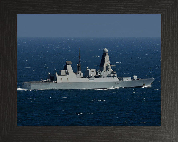 HMS Daring D32 Royal Navy Type 45 destroyer Photo Print or Framed Print - Hampshire Prints