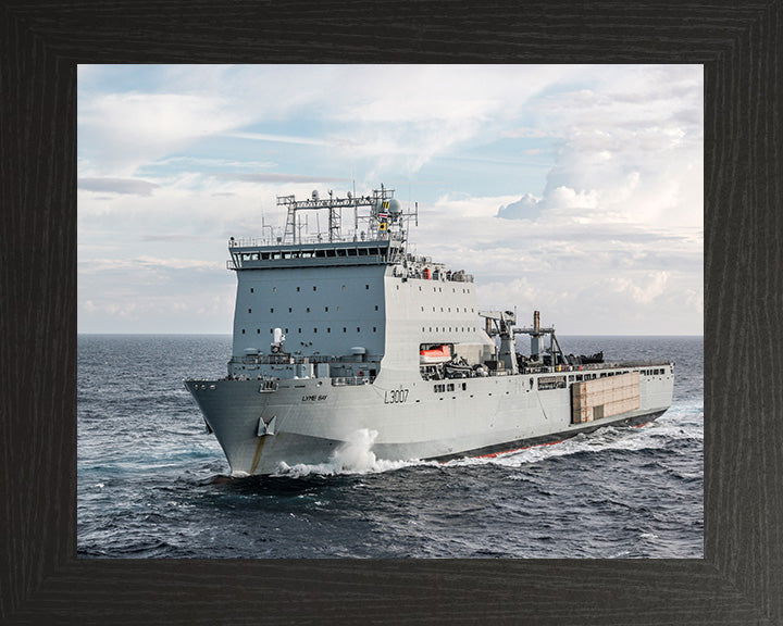 RFA Lyme Bay L3007 | Photo Print | Framed Print | Bay Class | Auxiliary Dock | Royal Fleet Auxiliary Hampshire Prints