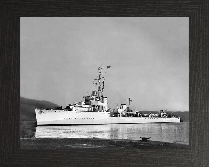 HMS Keppel D84 | Photo Print | Framed Print | Thornycroft Type | Flotilla Leader | Royal Navy Hampshire Prints