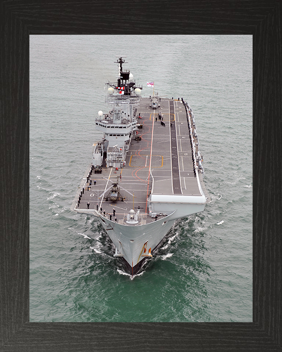 HMS Illustrious R06 | Photo Print | Framed Print | Invincible Class | Aircraft Carrier | Royal Navy Hampshire Prints