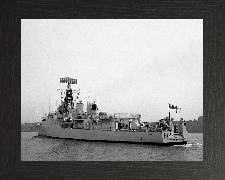 HMS Gurkha F122 Royal Navy Tribal class frigate Photo Print or Framed Print - Hampshire Prints