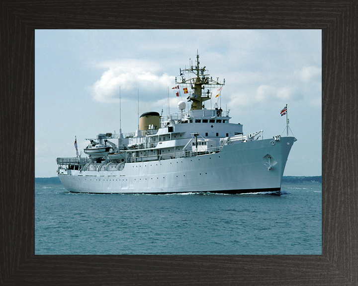 HMS Hecla A133 Royal Navy Hecla class survey vessel Photo Print or Framed Print - Hampshire Prints