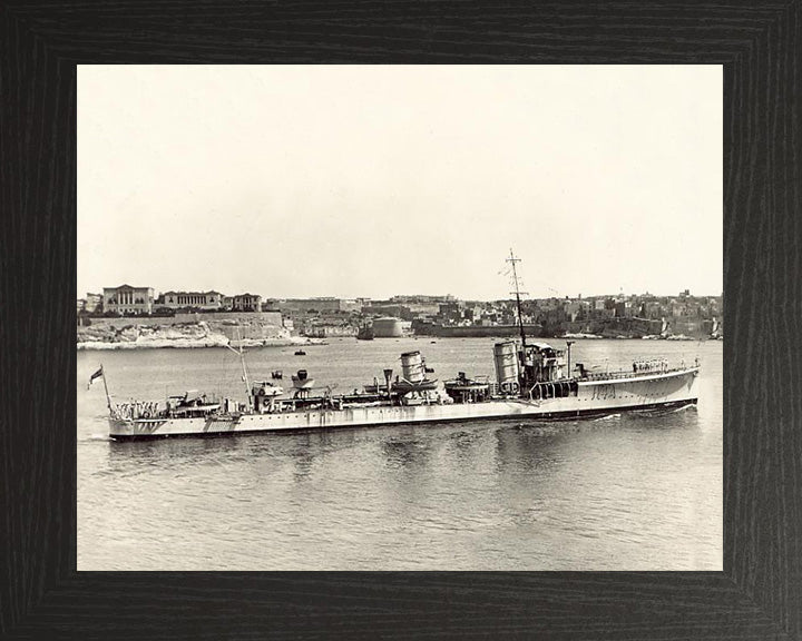 HMS Trinidad (46) Royal Navy Fiji class light cruiser Photo Print or Framed Photo Print - Hampshire Prints