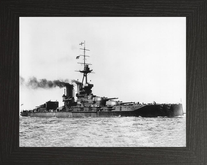 HMS Iron Duke (1912) Royal Navy dreadnought battleship Photo Print or Framed Print - Hampshire Prints