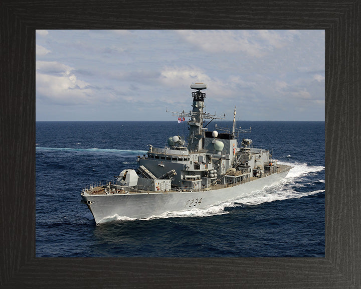 HMS Iron Duke F234 Royal Navy Type 23 frigate Photo Print or Framed Print - Hampshire Prints