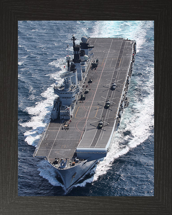 HMS Illustrious R06 | Photo Print | Framed Print | Invincible Class | Aircraft Carrier | Royal Navy Hampshire Prints