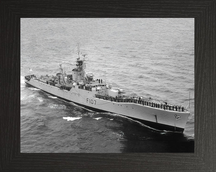 HMS Rothesay F107 | Photo Print | Framed Print | Rothesay Class | Frigate | Royal Navy Hampshire Prints