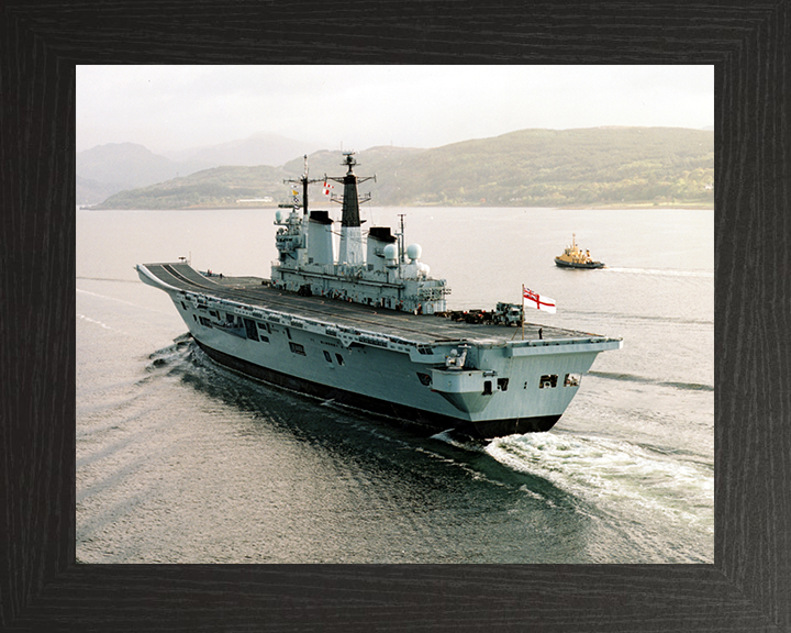 HMS Invincible (R05) Photo Print - Glen Mallen 2003 - Royal Navy Invincible Class Aircraft Carrier
