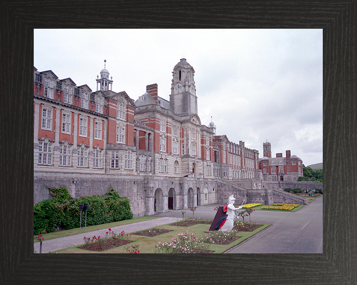 Britannia Royal Naval College (BRNC) Dartmouth in Spring Photo Print - Royal Navy Training Establishment