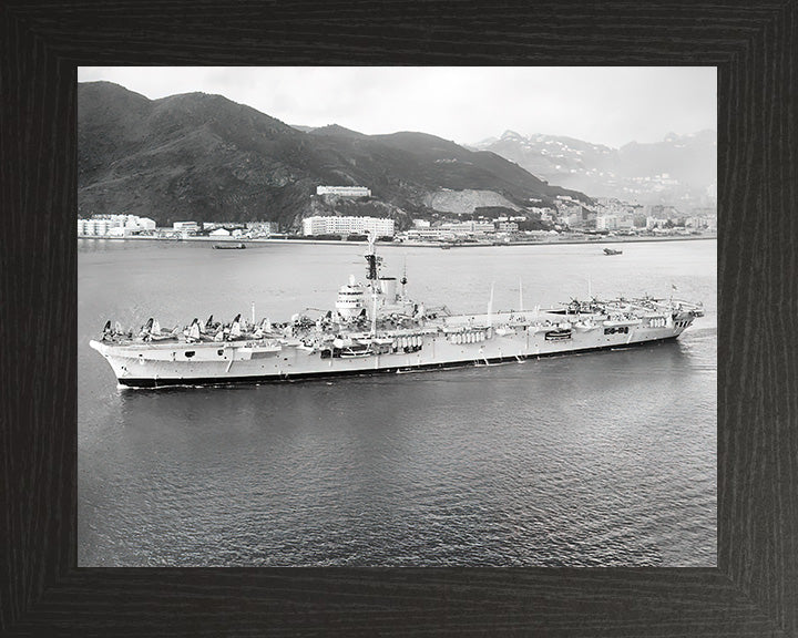 HMS Warrior R31 | Photo Print | Framed Print | Poster | Colossus Class | Aircraft Carrier | Royal Navy Hampshire Prints