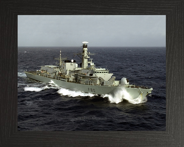 HMS Grafton F80 Royal Navy Type 23 Frigate Photo Print or Framed Print - Hampshire Prints