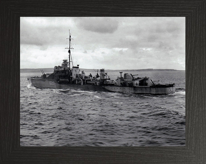 HMS Savage G20 (D27) | Photo Print | Framed Print | S Class | Destroyer | Royal Navy Hampshire Prints