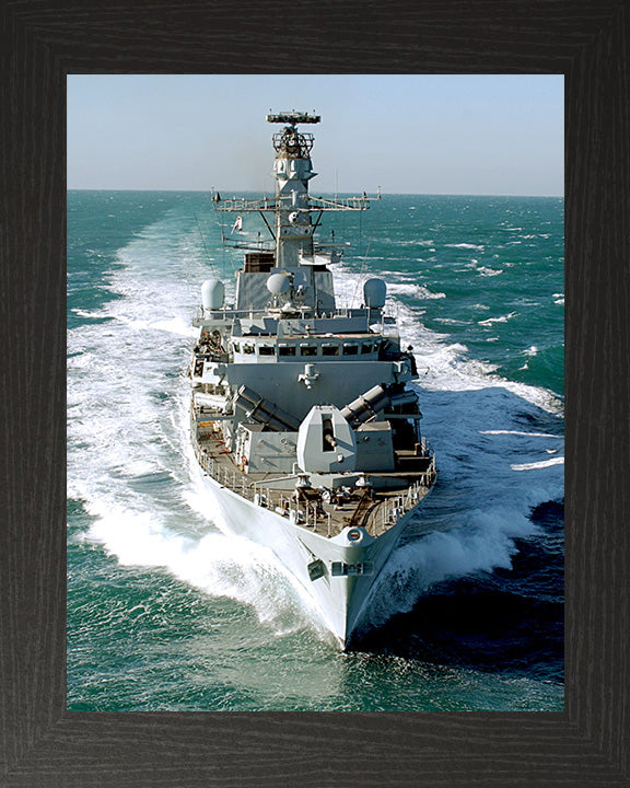 HMS Norfolk F230 Royal Navy type 23 Frigate Photo Print or Framed Print - Hampshire Prints