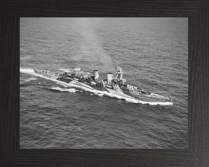 HMS Frobisher D81 Royal Navy | Photo Print | Framed Print | Hawkins Class | Cruiser | Royal Navy Hampshire Prints