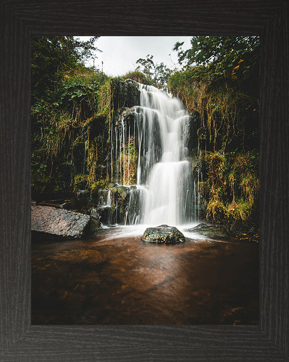 A waterfall in the Yorkshire Dales Photo Print - Canvas - Framed Photo Print - Hampshire Prints